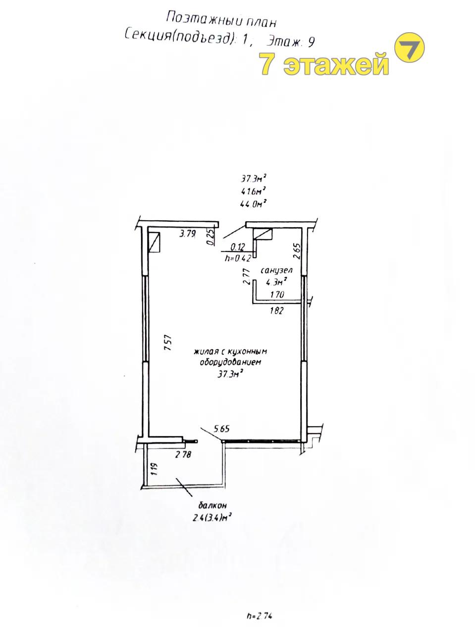 �����, ���������� ���������� ��., �.3/�-�, 1-���. ��������, 9-����